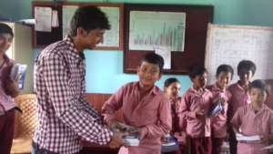 Distributing educational bursaries