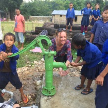 The gift of water at Praja Secondary School