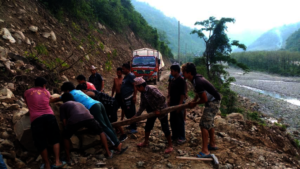 Delivering supplies has been a huge challenge