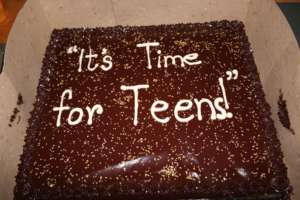 Celebratory cake