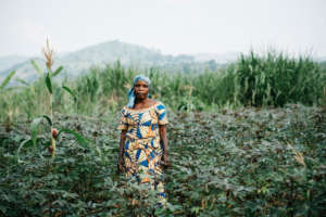 Farming cassava means Mamy can support her family