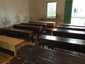 A classroom at the school