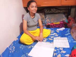 Priya at home