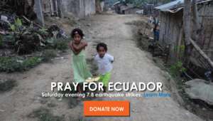 Pray for Ecuador