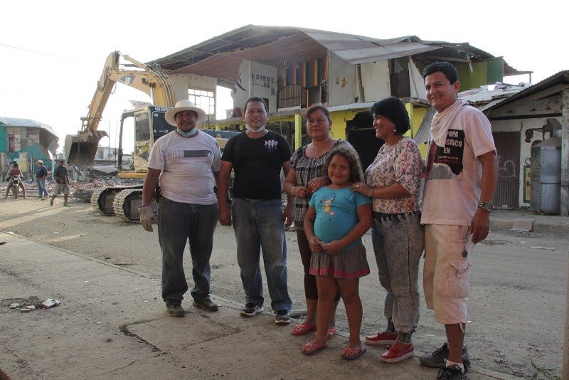 Earthquake Strikes Ecuador