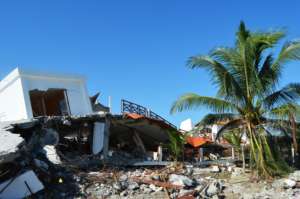 Destruction in Canoa