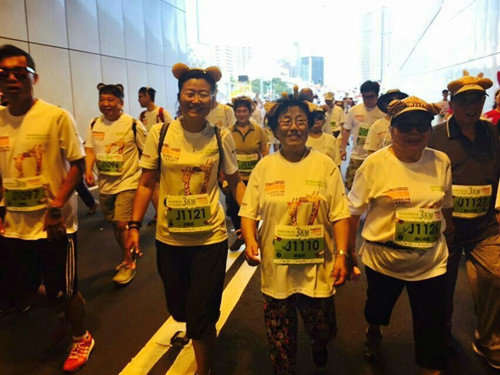 Family Hiking, Healthy Aging