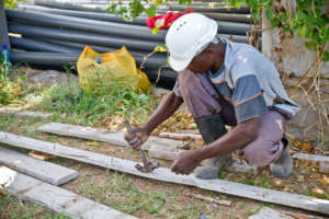 WISER contractor at work