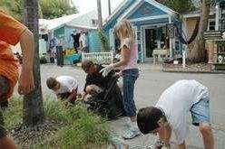 Coral Campers Clean Up