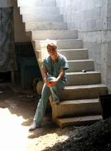 WINGS' nurse Aury takes a quick break
