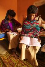 Naiwa and Mouda Studying