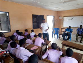 girls club interact with child protection team