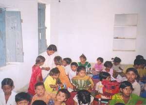 teaching is going on