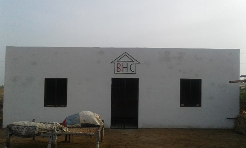 newly constructed low cost house