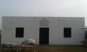 newly constructed low cost house