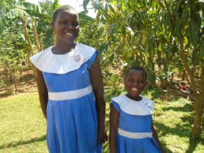 Promise and Patricia- Cathy's daughters