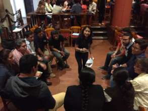 Kassandra teaching other English teachers