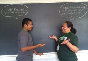 English teachers in training