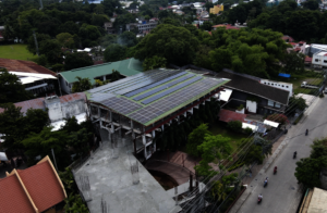 main campus buildings for additional solar panels