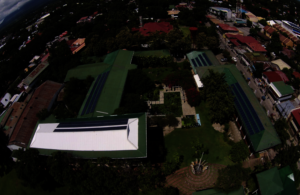 main campus solar panels