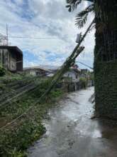 major electrical lines were down