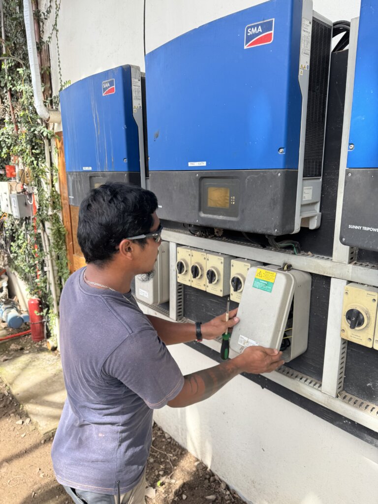 frequent maintenance by the electrician