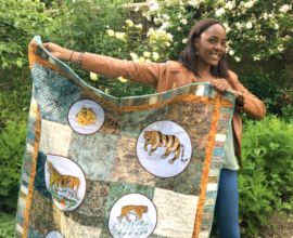 Vicky will teach embroidery training in Nepal