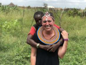 Peace Fellow Colleen at work in northwest Kenya