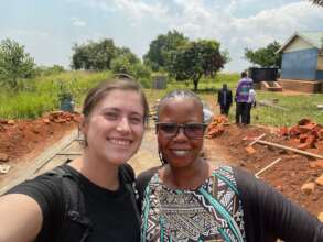 Julia and Emma installed WASH in Uganda