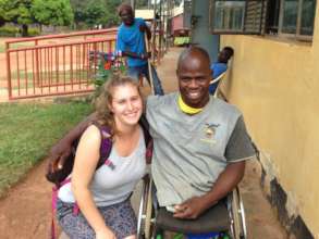 Peace Fellow Kathryn at GDPU in Uganda  (2014)