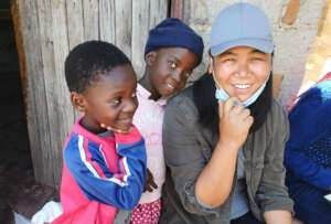 Dawa with friends in Zimbabwe