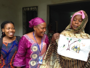 Peace Fellow Refilwe (left) served in Mali in 2015