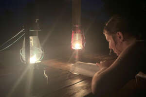 Laila finds power cuts in Bardiya district, Nepal