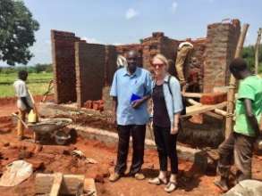 Lauren helped to install an accessible toilet