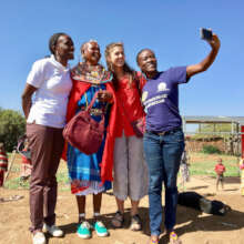 Samburu selfie - Talley in Kenya (2017)