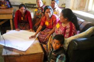 Parents at Smoothie (Licuado) Focus Group