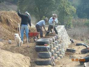 new retaining wall