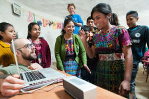 PenPals Skyping, Photo by Ron B Wilson, PWB