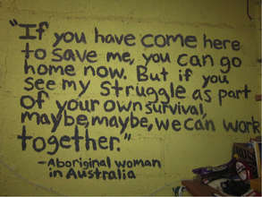 Wall at LWH Volunteer House