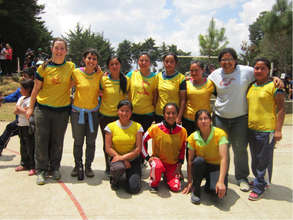 Our powerhouse staff futsal team.