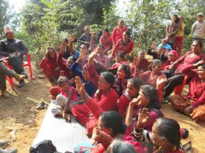 Women participate in self-help group