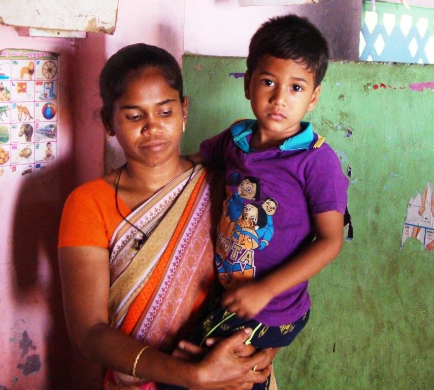 Shan's mother during parents' meet