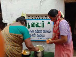 Food to our ELC children received by a mother