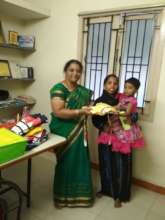 New dresses given to children