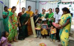 During the annual day celebrations