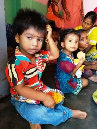 On the day of shifting the centre