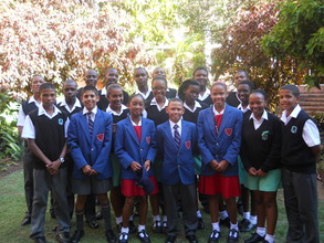 Pearson and St George's children on scholarship