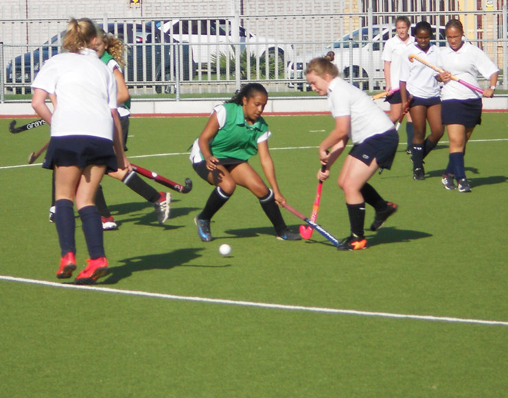 Kaylin is the shining star in her school team