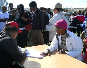 community members getting involved in the testing