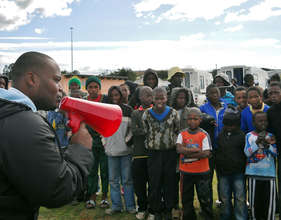 Mbanie in action with life skills